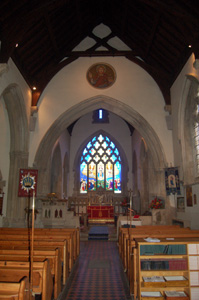 The nave looking east November 2009